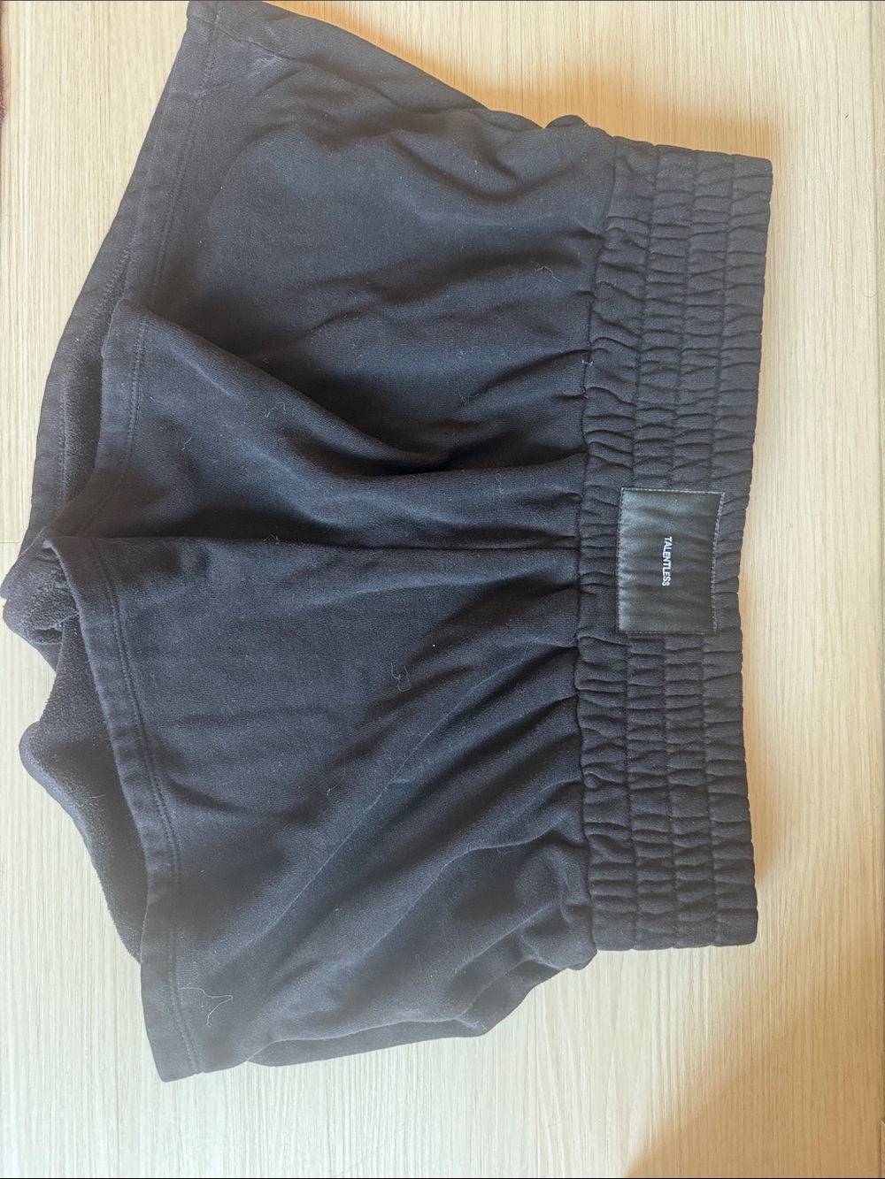 Talentless Black Women’s Elastic-Waist Shorts